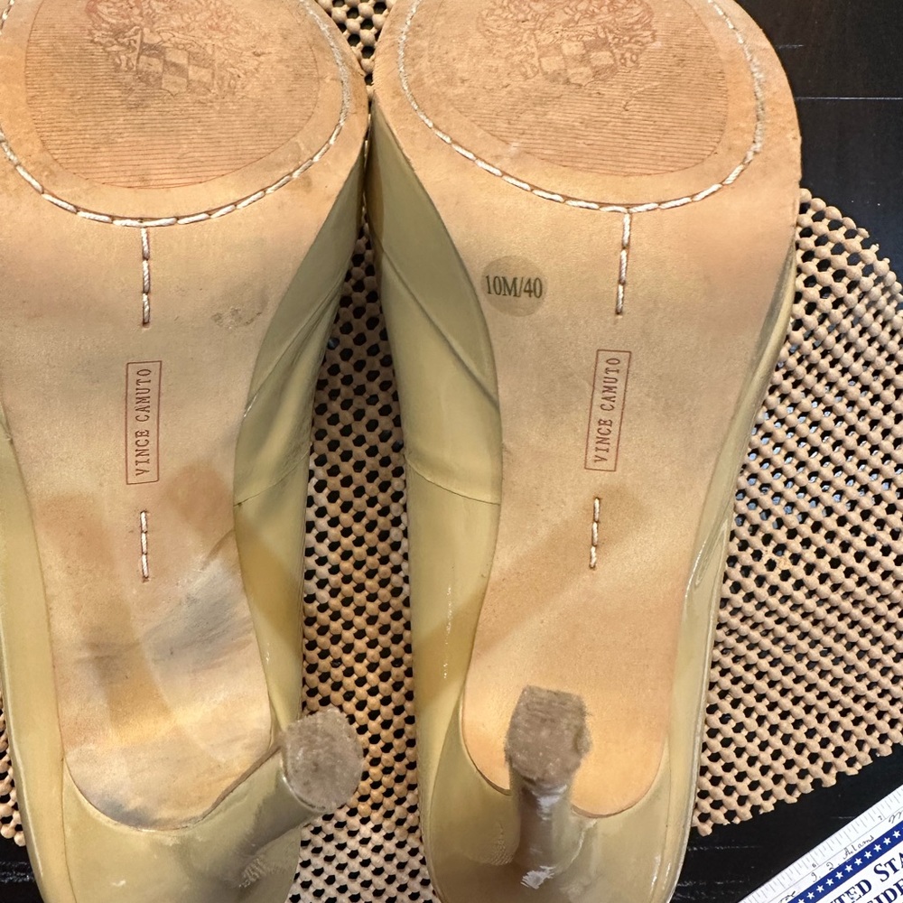 Vince Camuto peep toe high heel
